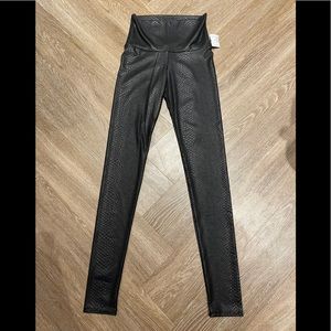 NWT Snakeskin Print Leggings